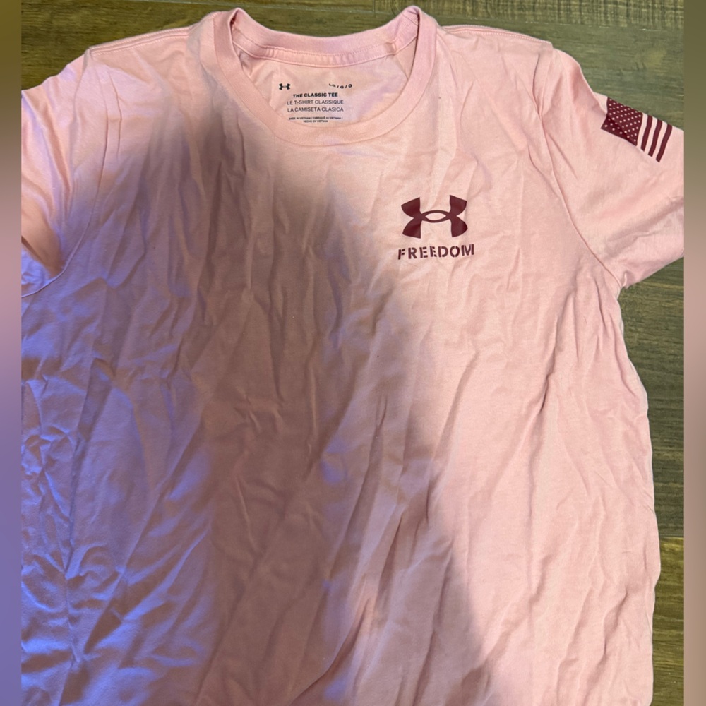 Under Armour Women’s Pink Freedom Tee